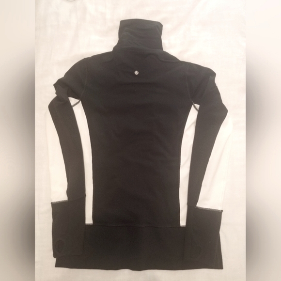 Lululemon In Stride Jacket Size 10 Black and White - Picture 6 of 7